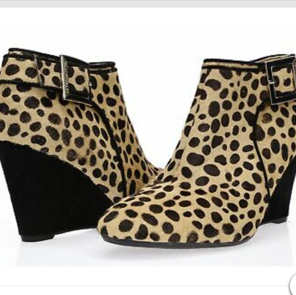 Isaac Mizrahi Leopard Print Bootie - image 2
